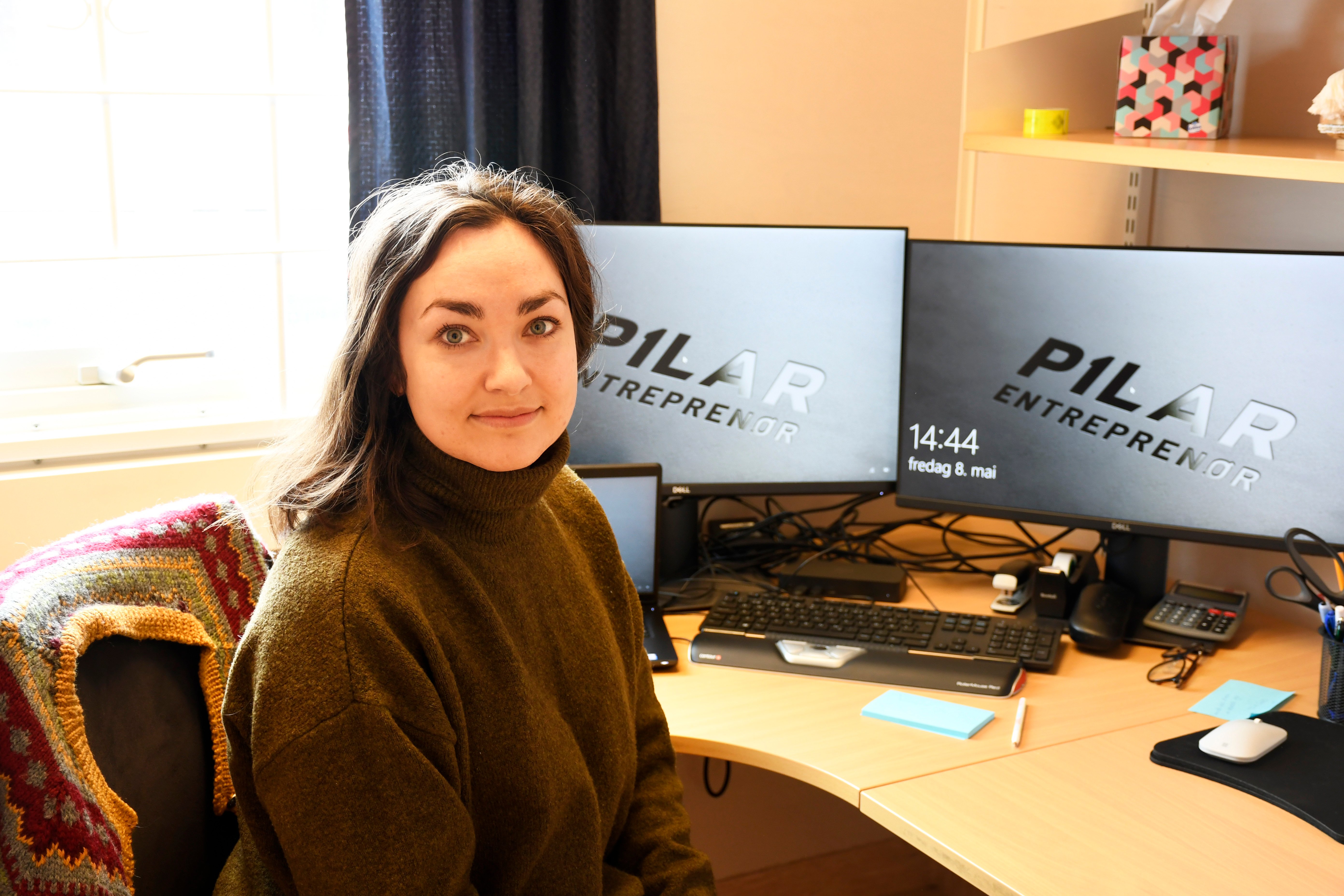 Lill-Heidi Jensen ved Pilar Entreprenør.