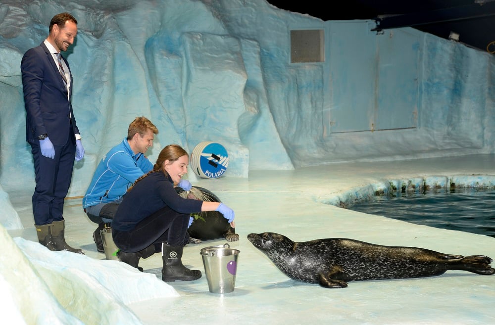 Anne Grete Johansen i kafeen.