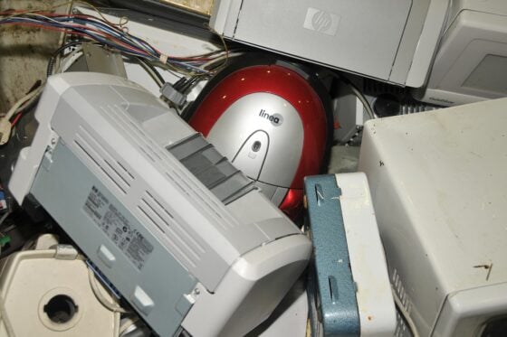 Materialgjenvinning, elektronikk