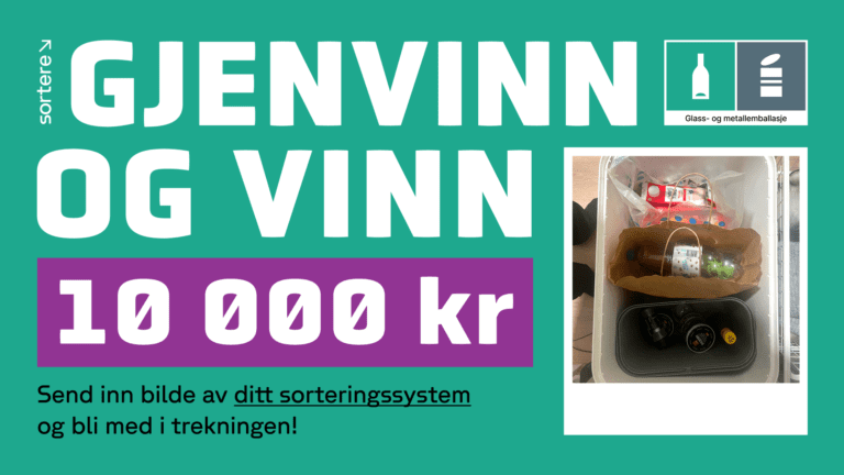 Vis frem deres kildesortering og vinn penger
